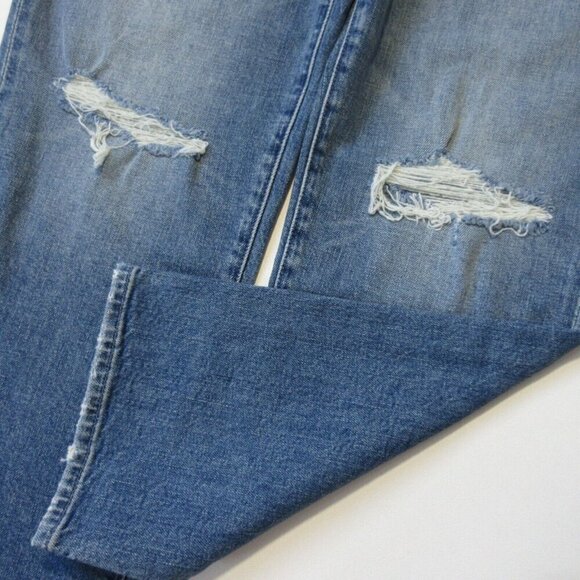 NWT Mother Superior Trickster Ankle in Cryin' On Holy Ground Straight Jeans 31 - Picture 5 of 6